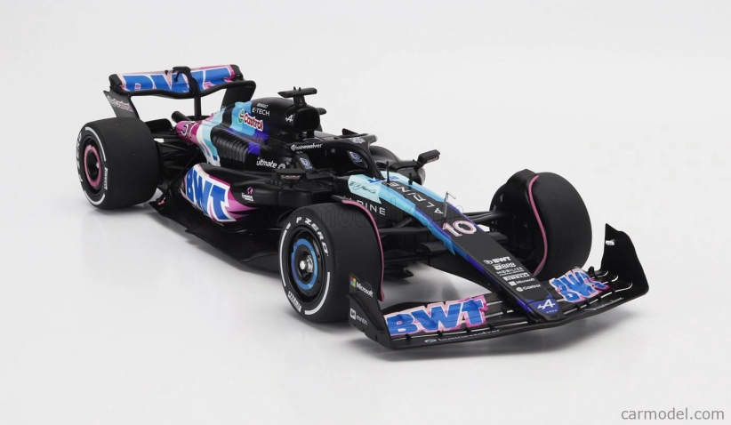 Solido Alpine F1  A524 Team Bwt Alpine N 31 Presentation Season 2024 Esteban Ocon 1:18 Černá Modrá Růžová