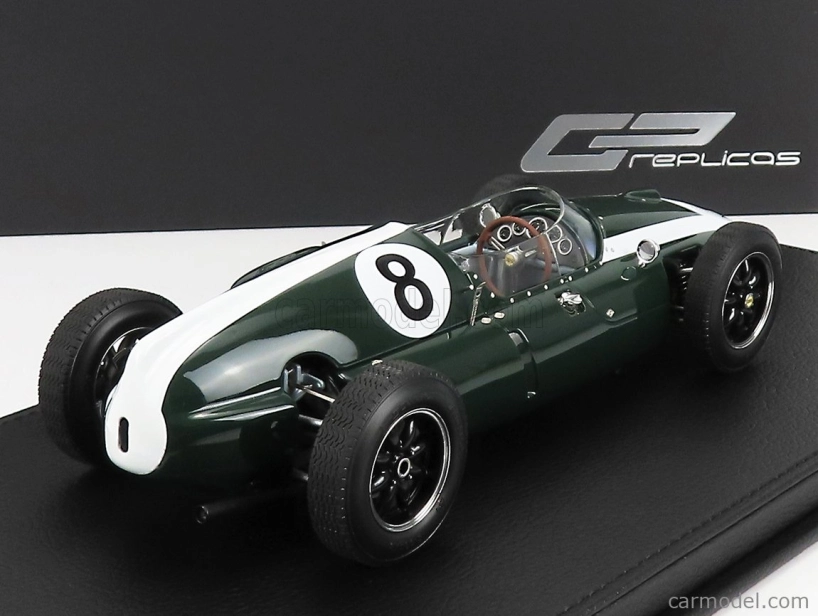 Gp-replicas Cooper F1 T51 Climax Team Cooper Car Company N 8 1:18, tmavě zelená