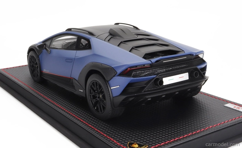 Mr-models Lamborghini Huracan Sterrato 2022 - Con Vetrina - S vitrínou 1:18 Blu Grifo - Matná modrá