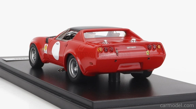 Modely v mierke Matrix Ferrari 365 Gtb/4 Nart N 0 Michelotti 1974 1:43 Červená