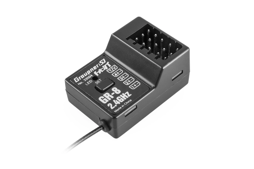 X - 8N HoTT sada s GR-8 přijímačem