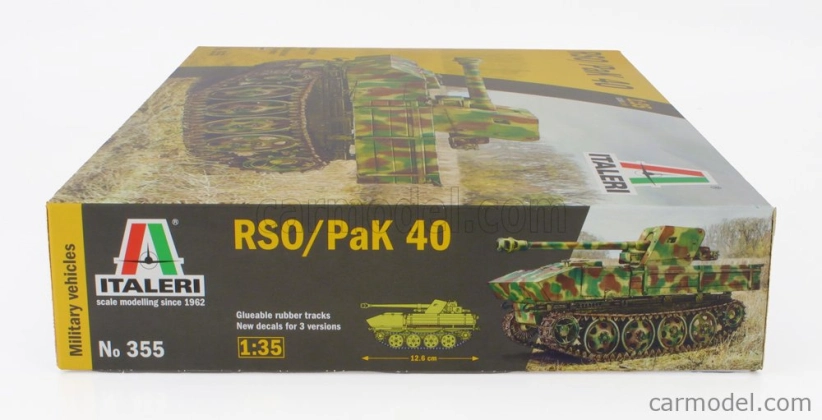 Italeri Tank Rso Pak40 Military 1945 1:35 /