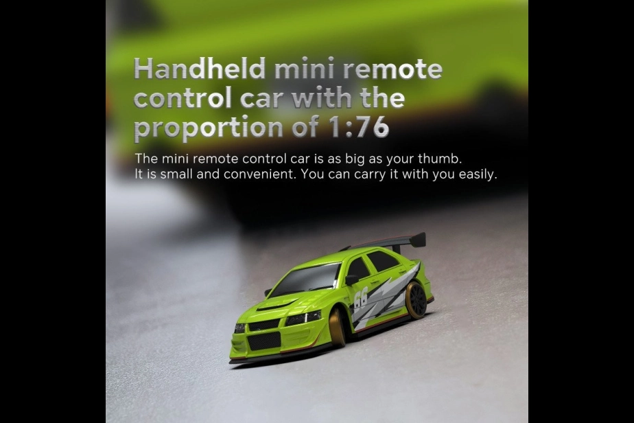 1/76 C66 DRIFT RC Car RTR (zelená)