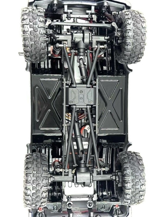 Mini Crawler Hobby Plus / Absima CR-18P EVO-V2 Rock Van 1:18 RTR - šedý