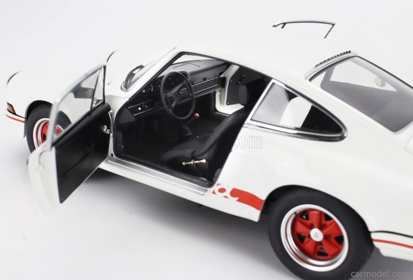 Autoart Porsche 911 Carrera Rs 2.7 Coupe 1973 1:18 Biela červená