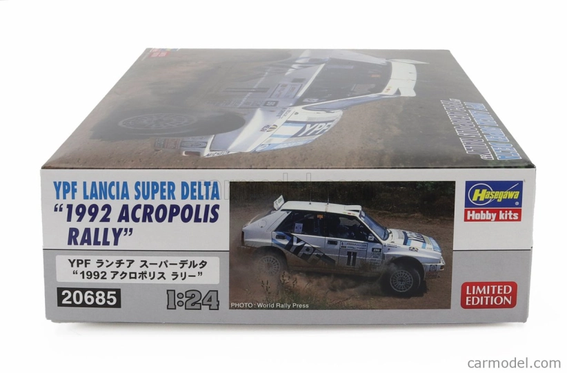 Hasegawa Lancia Delta Hf Integrale Ypf N 11 Rally Acropolis 1992 Jorge Recalde - Martin Christie 1:24 /