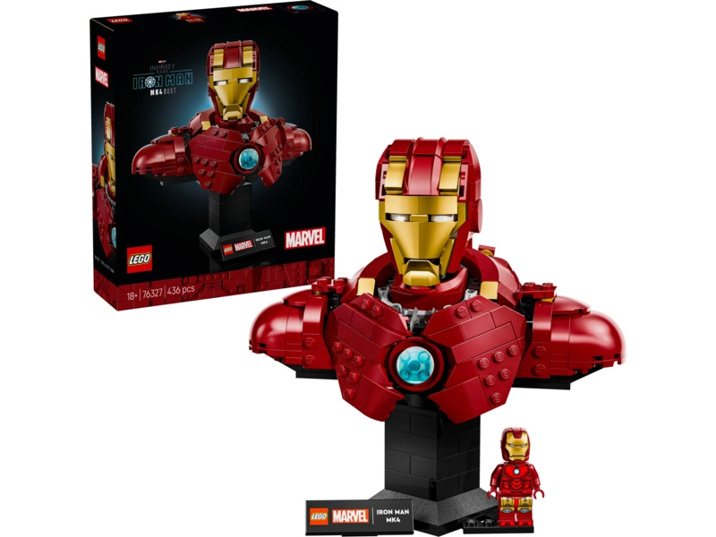 LEGO Marvel - Iron Man Bust MK4