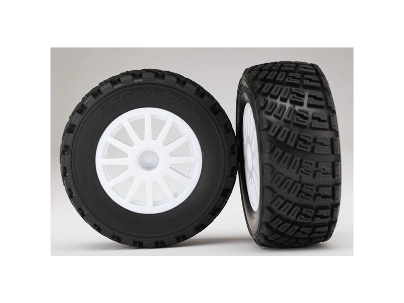 Traxxas kolo 2.2/3.0", disk Rally bílý, pneu Gravel S1 (2)