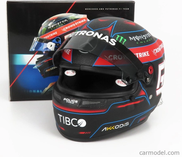 Mini helmet Bell helma F1 George Russel - Mercedes Amg Petronas Season 2022 1:2