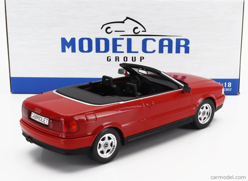Mcg Audi 80 Cabriolet 1991 1:18 Red