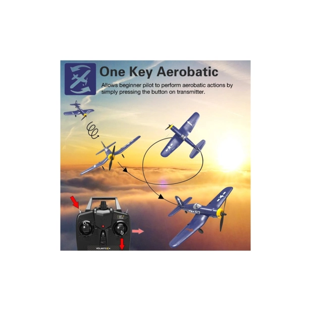 RC lietadlo S-idee Volantex Corsair RC Gilder