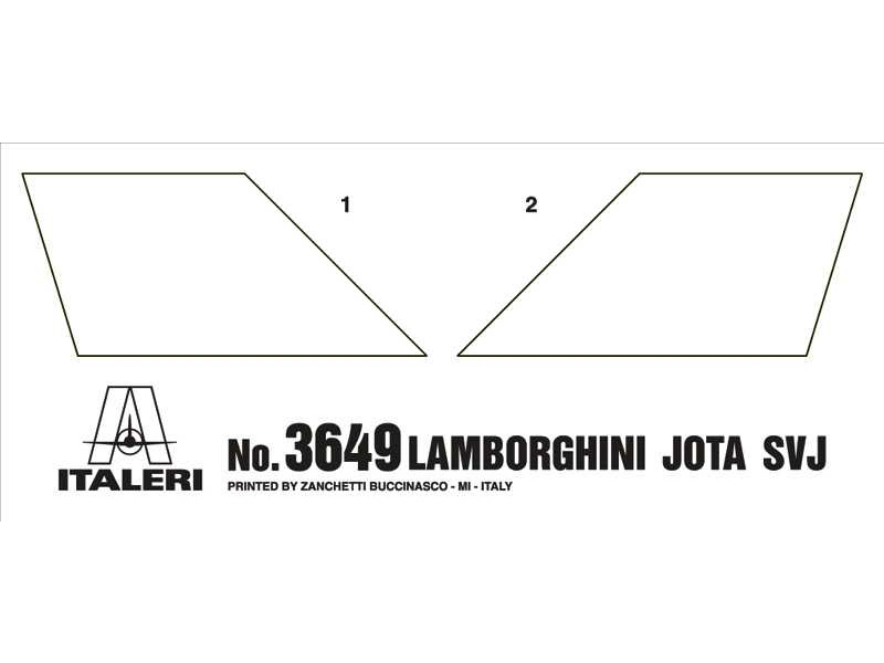 Italeri Lamborghini Miura Jota SVJ (1:24)