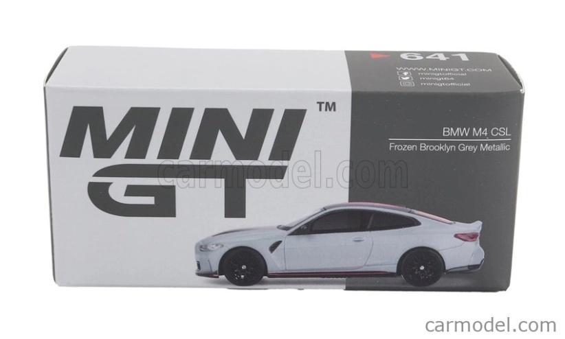 Truescale BMW radu 4 M4 Csl (g82) Coupe Lhd 2023 1:64 sivá čierna