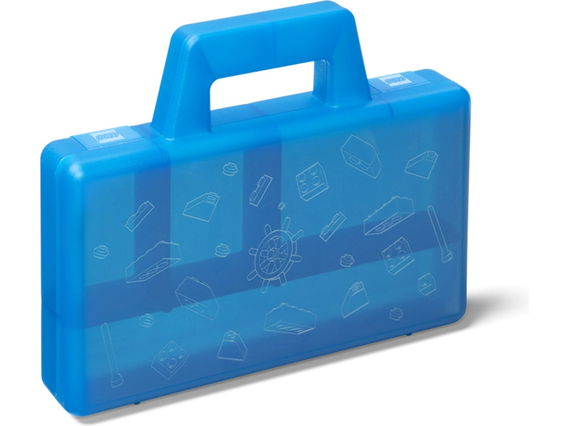 LEGO To Go úložný box s přihrádkami - červená