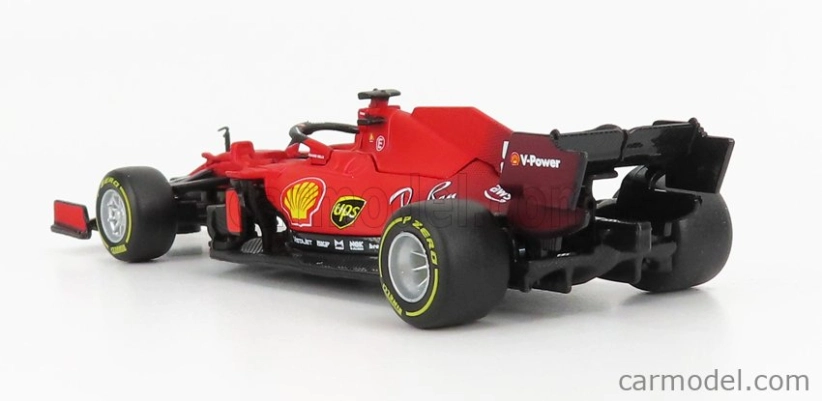 Bburago Ferrari F1 Sf21 Team Scuderia Ferrari Mission Winnow N 55 1:43, červená