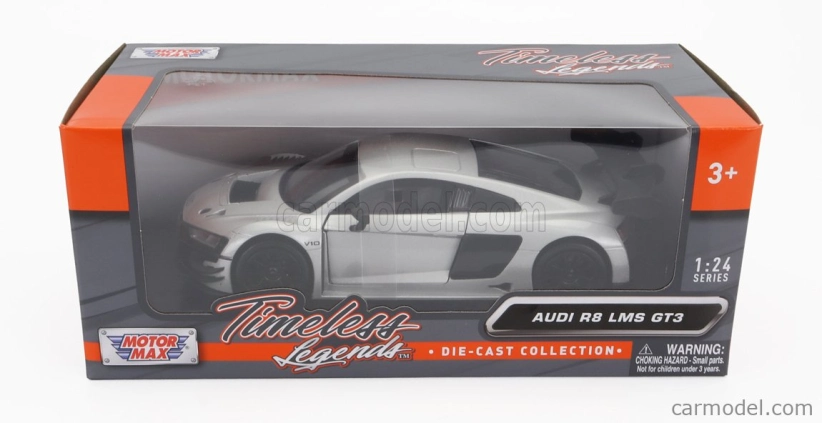 Motor-max Audi R8 Lms Gt3 2021 1:24 Silver