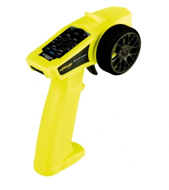 RC súprava CARSON Reflex Wheel Start, 3-kanálová, 2,4 GHz, neonová žltá