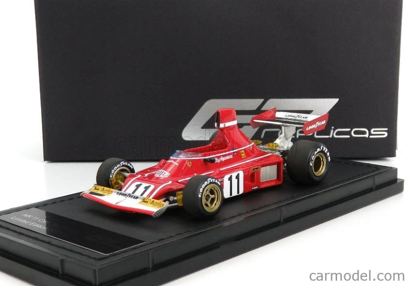 Gp-replicas Ferrari F1 312 B3 N 11 Season 1974 Clay Regazzoni 1:43 Red