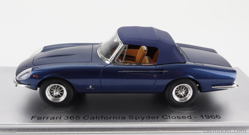 Kess-model Ferrari 365 California Spider Closed 1966 1:43 Blue
