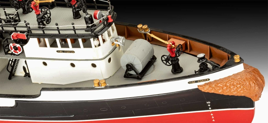 Plastic ModelKit loď 05197 - The Firefighter (1:87)