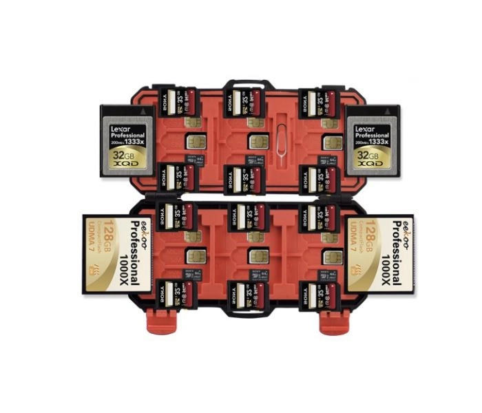 ABS SD / microSD Card Case (36 Cards)