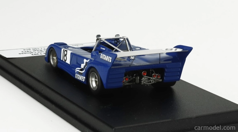 Trofeu Lola T292 N 18 Rally Vila Real 1973 Jean Luis Lafosse 1:43 Modrá