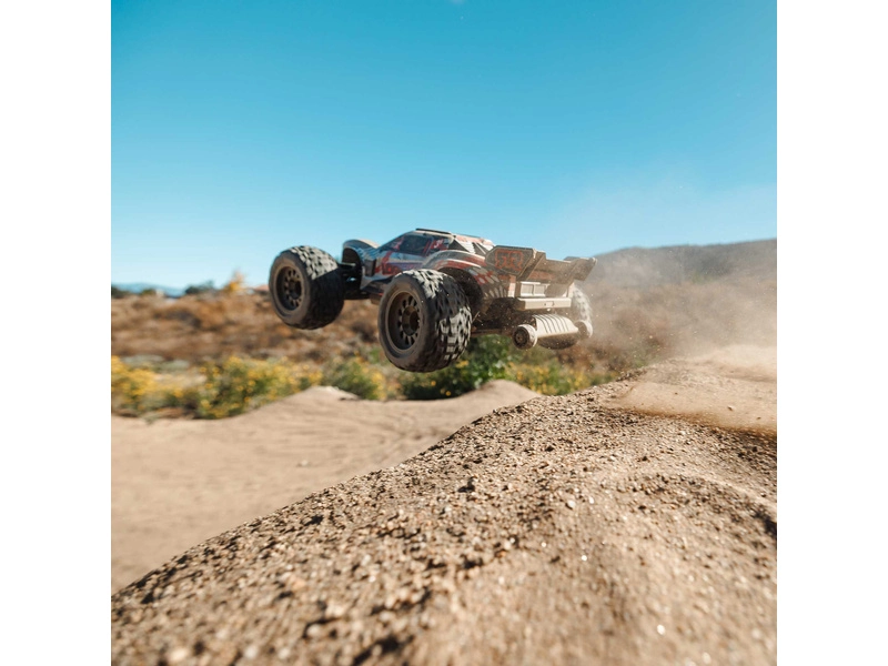 RC auto Arrma Vortex 223S BLX 1:10 4WD RTR DSC, červená