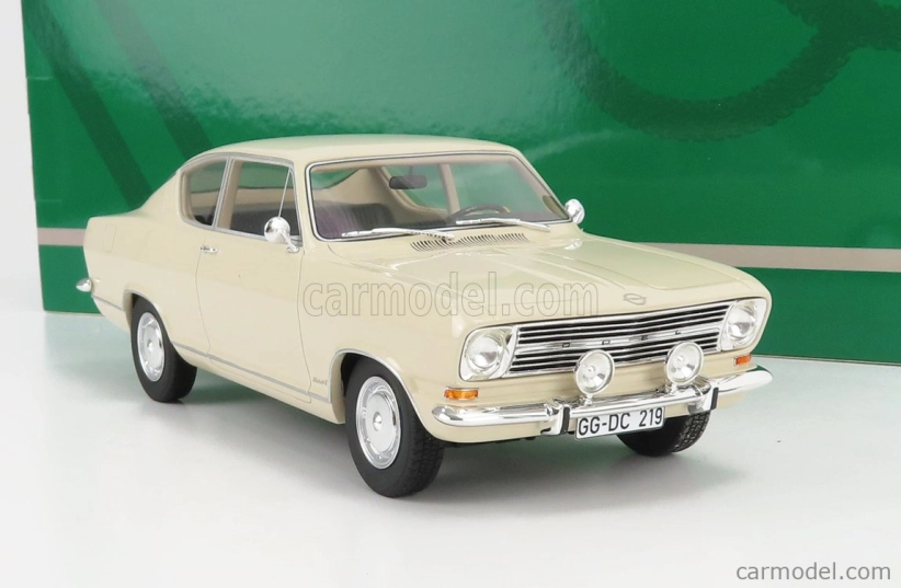 Modely Opel Kadett B Kiemen Coupe 1966 1:18 Biela