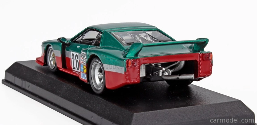 Best-model Lancia Beta Montecarlo Turbo Team Lancia Corse N 26 6h Mugello 1980 Carlo Facetti - Martino Finotto 1:43 Zelená Červená