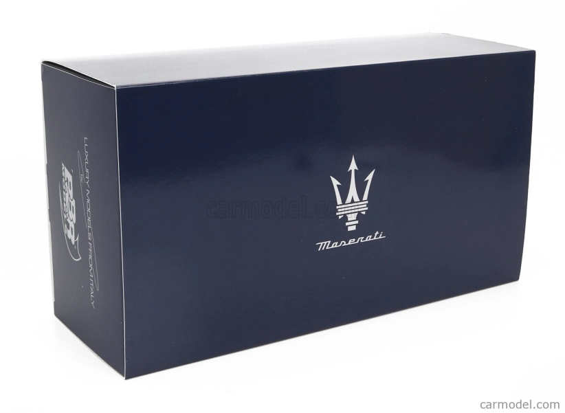 Bbr-models Maserati Mc20 Gloss Black Roof 2020 1:18 Bianco Audace - Biela