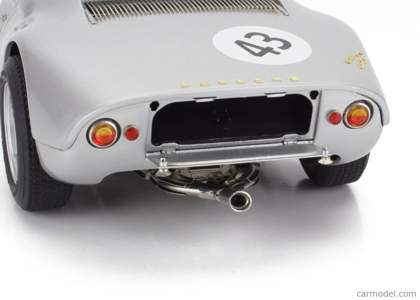 Cmc Porsche 904 Carrera Gts Ch.904-025 N 26 Silverstone International Grand Touring 1964 Innes Ireland 1:18 Silver Red