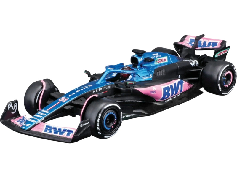 Bburago Renault F1 A523 Team Bwt Alpine F1 N 31 1:43, modrá