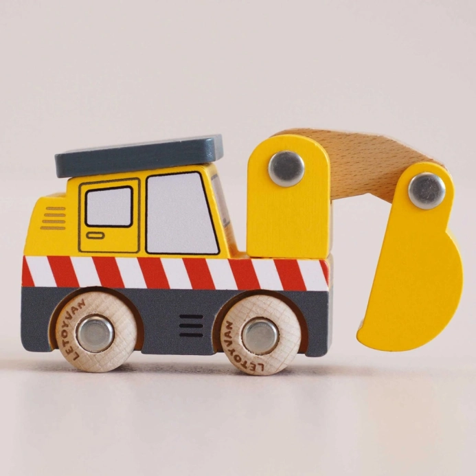 Le Toy Van Dřevěný bagr Eddie