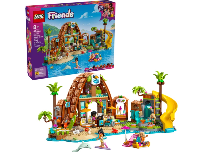 LEGO Friends - Rodinná dovolenka na pláži