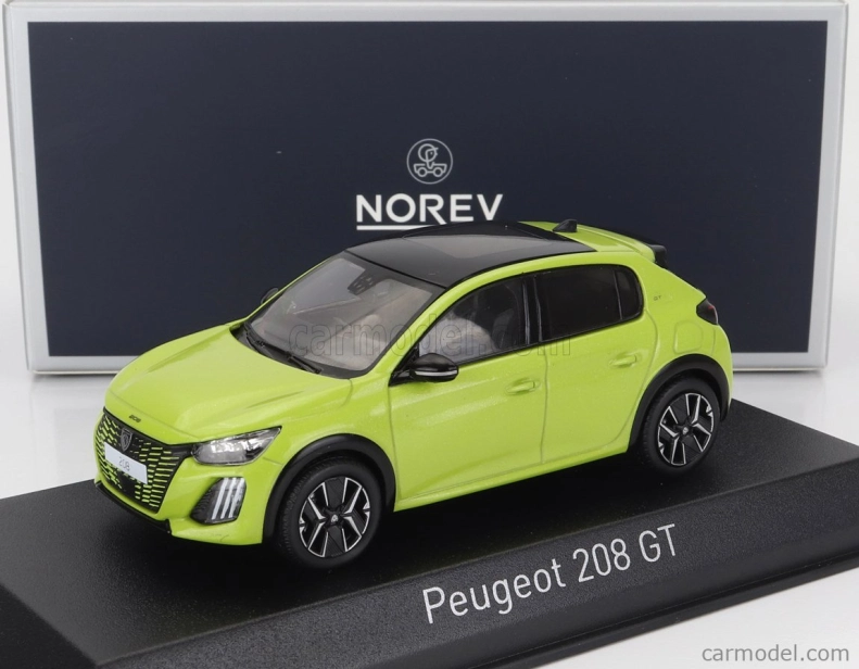 Norev Peugeot 208 Gt 2024 1:43 Agueda Žlutá