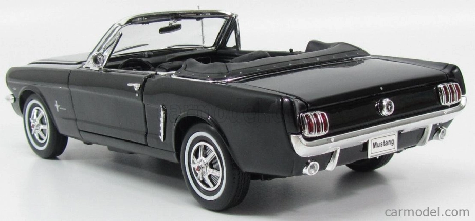 Welly Ford usa Mustang Cabriolet 1964 1:18 čierny
