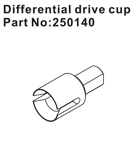 HBP250140 - Differential Drive Cups (2)