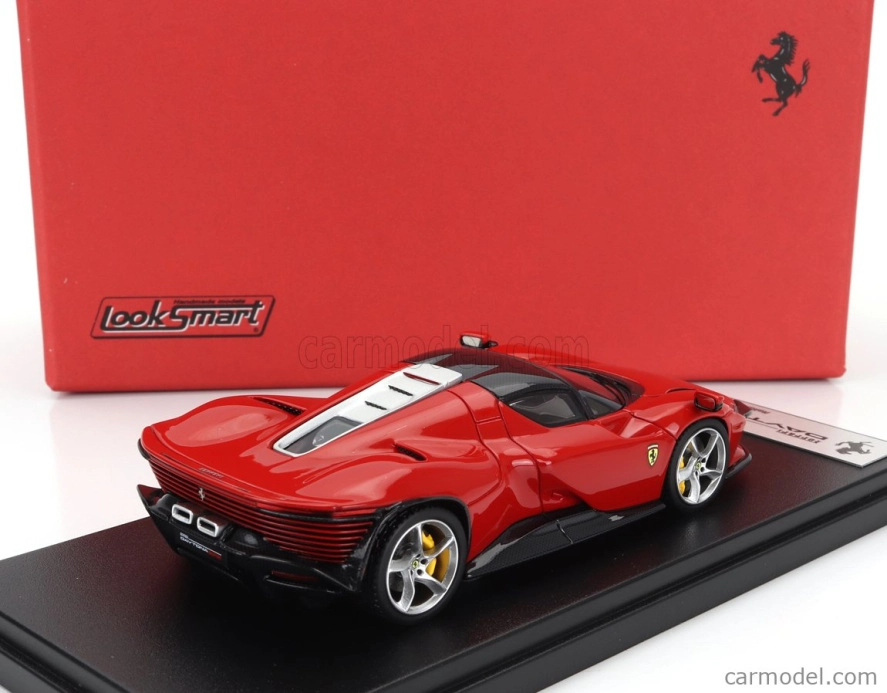 Looksmart Ferrari Daytona Sp3 Uzavretá strecha 2022 1:43 Rosso Corsa - červená