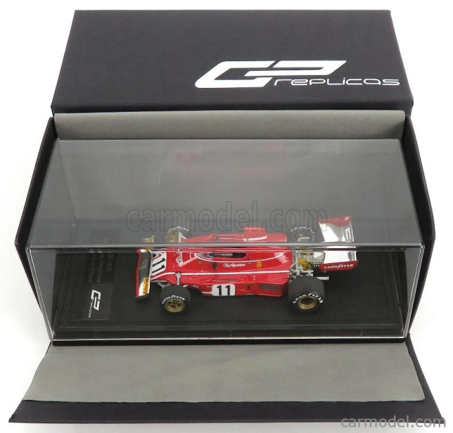 Gp-replicas Ferrari F1 312 B3 N 11 Season 1974 Clay Regazzoni 1:43 Red
