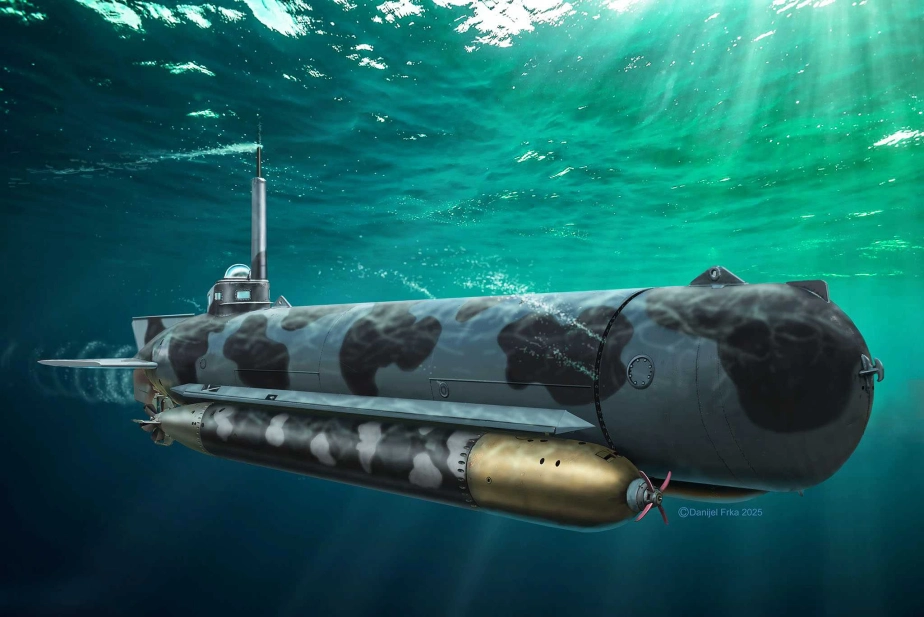 Plastic ModelKit ponorka 05187 – German Midget Submarine Type Molch (1:72)