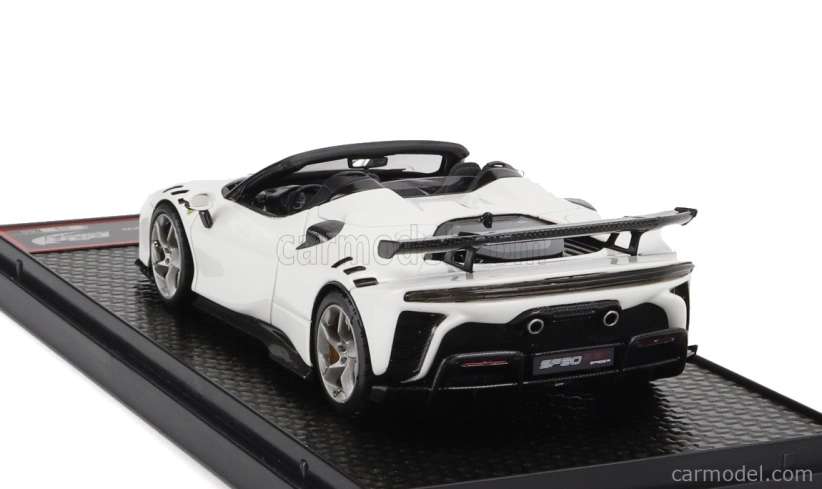 Bbr-models Ferrari Sf90 Xx Stradale Spider 2024 1:43 Bianco Cervino - Biela Čierna