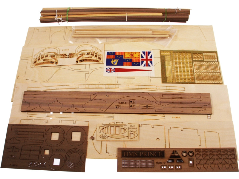 MAMOLI H.M.S. Prince 1670 1:144 kit