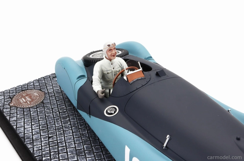 Miniatúry Le mans Bugatti F1 Type 57s 45 N 16 A.c.f. Gp 1937 Pierre Wimille 1:18 2 tóny matná modrá