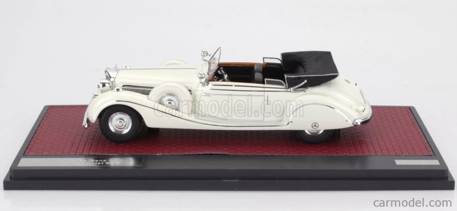 Matrix scale models Mercedes benz 770k (w150) Cabriolet Open 1939 1:43 Bílá