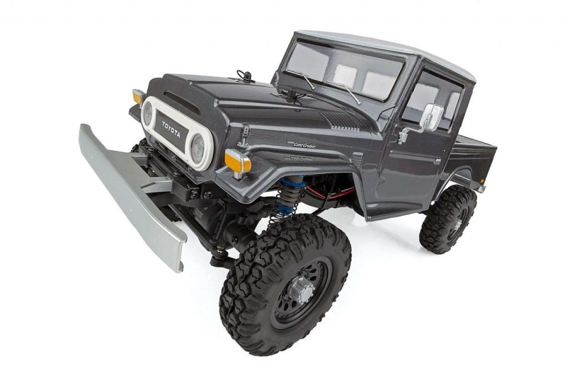 CR12 Toyota FJ45 Pick-Up, RTR, sivá karoséria