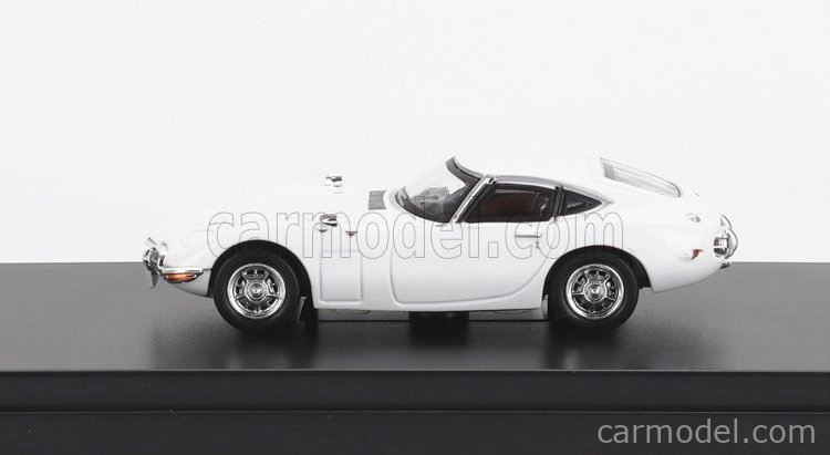 Lcd-model Toyota 2000gt Coupe 1967 1:64 Bílá