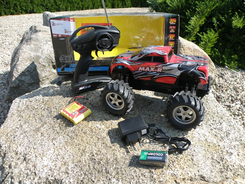 RC OFF-ROAD MAX-R 1:14, červené