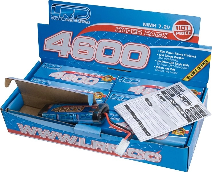 Hyper Pack 4600 – 7,2 V – 6-článkový NiMH Stickpack