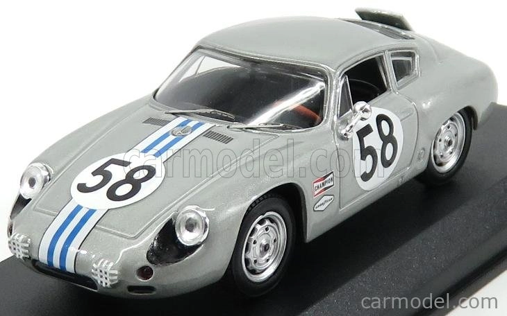 Najlepší model Porsche 356b Carrera Abarth Abarth Gtl N 58 12h Sebring 1963 Cassel - Sesslar 1:43 Grey