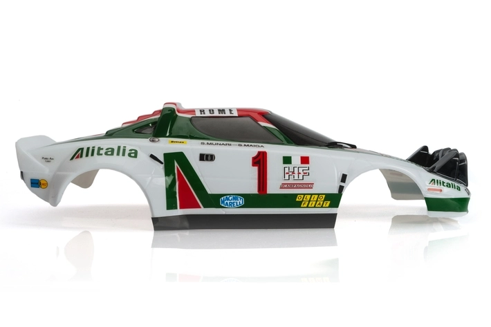 Karoséria lakovaná, Lancial Stratos Alitalia, nálepky, príslušenstvo (200mm)
